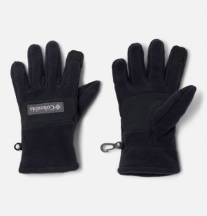 Black Boys's Columbia Fast Trek™ III Fleece Gloves | 93002906