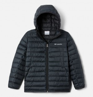 Black Boys's Columbia Silver Falls™ Insulated Hooded Jackets | 82253699