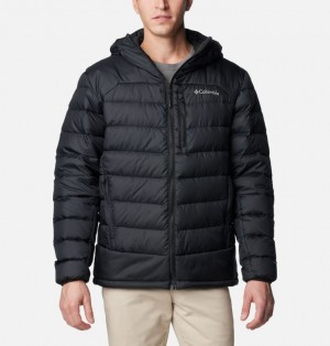 Black Men Columbia Autumn Park™ II Hooded Puffer Jacket | 51387367