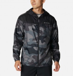 Black Men Columbia Flash Challenger™ Windbreaker - Novelty Jackets | 87572098