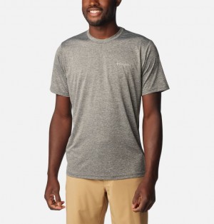 Black Men Columbia Hike™ Technical T Shirts | 59616661