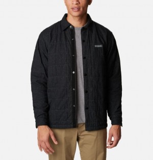 Black Men Columbia Landroamer™ Quilted Shirt Jackets | 39640359