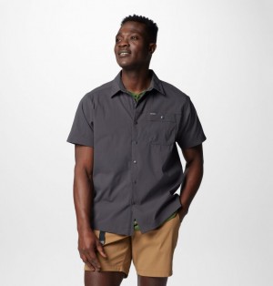 Black Men Columbia Landroamer™ Ripstop Short Sleeve Shirts | 45206009