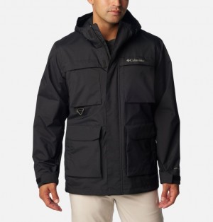 Black Men Columbia Landroamer™ Waterproof Jackets | 44747785