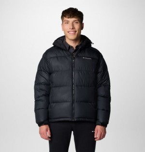 Black Men Columbia Pike Lake™ II Hooded Puffer Jacket | 93174663