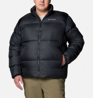 Black Men Columbia Puffect™ III Insulated Extended Size Puffer Jacket | 10171083