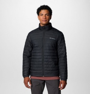 Black Men Columbia Silver Falls™ II Packable Insulated Puffer Jacket | 70609067