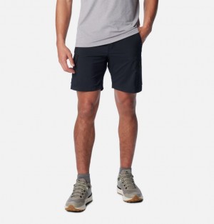 Black Men Columbia Silver Ridge™ Utility Cargo Walking Shorts | 94067778