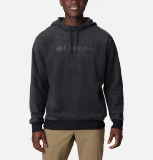 Black Men Columbia Steens Mountain™ Fleece Hoodie | 97764276