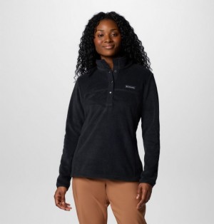 Black Women Columbia Benton Springs™ Half Snap Pullover | 29493769