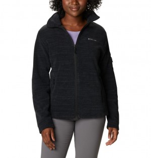 Black Women Columbia Fast Trek™ Printed Jackets | 88487561