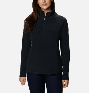 Black Women Columbia Glacial™ IV Half Zip Fleece | 39938233