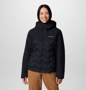 Black Women Columbia Grand Trek™ III Waterproof Hooded Down Jackets | 9717801