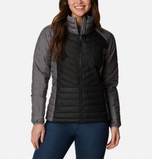 Black Women Columbia Powder Lite™ II Insulated Puffer Jacket | 87312839