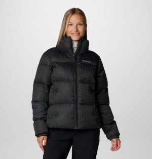 Black Women Columbia Puffect™ Herringbone Puffer Jacket | 5932202