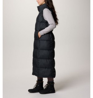 Black Women Columbia Puffect™ Long Puffer Jacket | 12502303