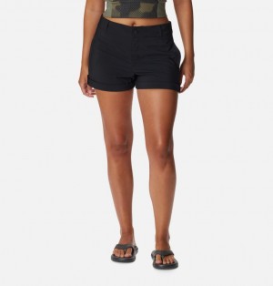 Black Women Columbia Silver Ridge Utility™ Walking Shorts | 59174090