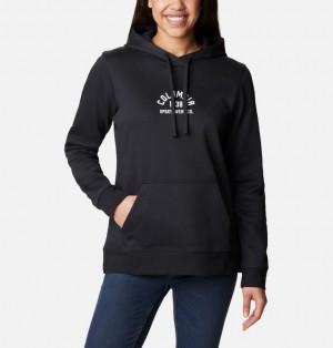 Black Women Columbia Trek™ Graphic Hoodie | 58321203