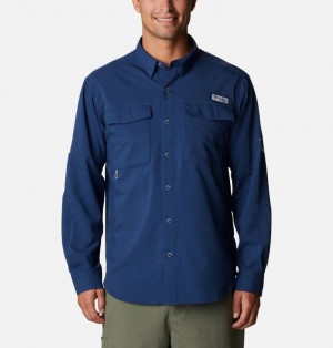 Blue Men Columbia Blood and Guts™ IV Technical Shirts | 45175574