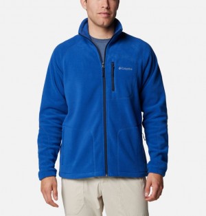 Blue Men Columbia Fast Trek™ II Fleece Jackets | 49519260