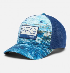 Blue Men Columbia PFG Camo Mesh™ Ball Caps | 3084088