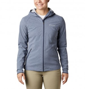 Blue Women Columbia Heather Canyon™ Softshell Jackets | 41245641