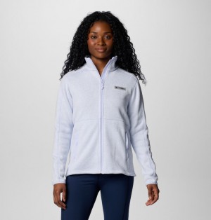 Blue Women Columbia Sweater Weather™ II Fleece Jackets | 40310875