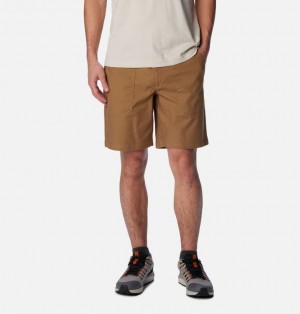 Brown Men Columbia Flex Roc™ Utility Shorts | 81589400