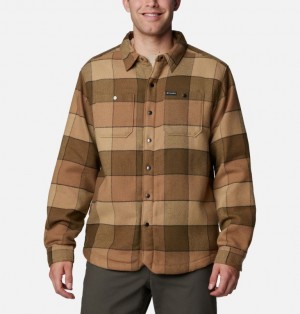 Brown Men Columbia Windward™ II Shirt Jackets | 20535045