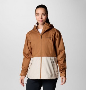 Brown Women Columbia Inner Limits™ III Waterproof Jackets | 16989918