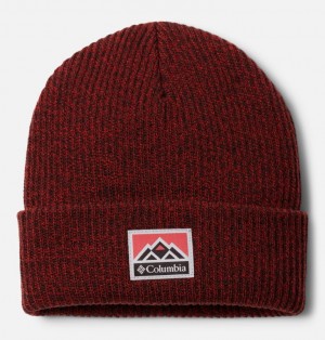 Burgundy Women Columbia Whirlibird Cuffed Beanie | 96635273