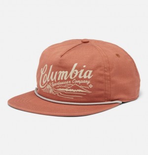 Coral Men Columbia Ratchet Strap™ Snap Back Caps | 47160208