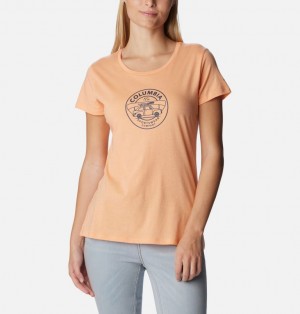 Coral Women Columbia Daisy Days™ Graphic T Shirts | 8159261