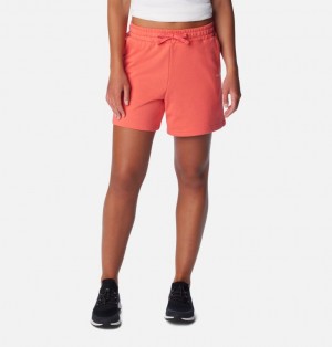 Coral Women Columbia Trek™ French Terry Shorts | 88921563