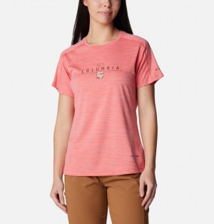 Coral Women Columbia Zero Rules™ Technical T Shirts | 87172674