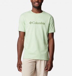 Green Men Columbia CSC Basic Logo™ T Shirts | 46254668