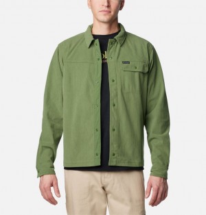 Green Men Columbia Flare Gun™ Corduroy Shirts | 22652315