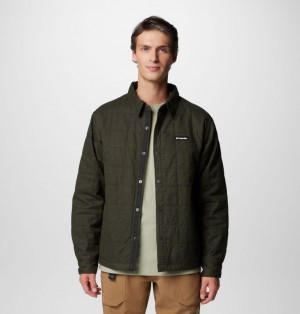 Green Men Columbia Landroamer™ Quilted Shirt Jackets | 32279955