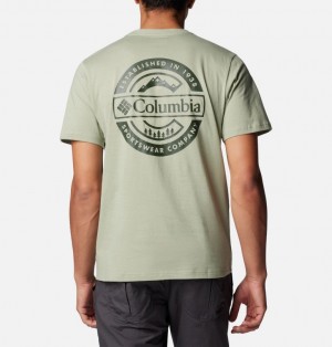 Green Men Columbia Rapid Ridge™ II Organic Cotton T Shirts | 59293415