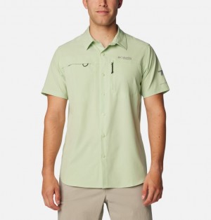 Green Men Columbia Summit Valley™ Short Sleeve Technical Shirts | 16218833