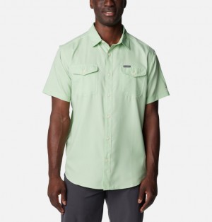 Green Men Columbia Utilizer™ II Solid Short Sleeve Shirts | 53780277