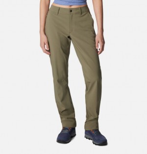 Green Women Columbia Back Beauty™ 2.0 Softshell Hiking Pants | 65522481