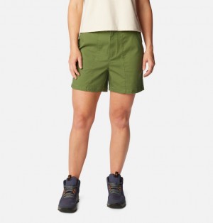 Green Women Columbia Calico Basin™ Shorts | 86573558