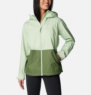 Green Women Columbia Inner Limits™ III Waterproof Jackets | 69786549