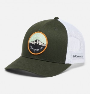 Green Women Columbia Mesh™ Snap Back Caps | 18933053