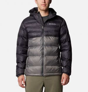 Grey Men Columbia Buck Butte™ II Hooded Insulated Puffer Jacket | 53702047