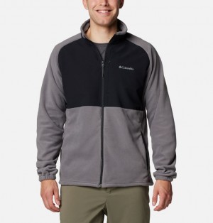 Grey Men Columbia Sage Peak™ Fleece Jackets | 67489575