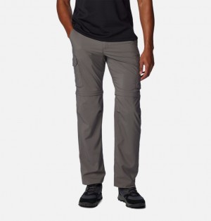 Grey Men Columbia Silver Ridge™ Utility Convertible Walking Hiking Pants | 34910227