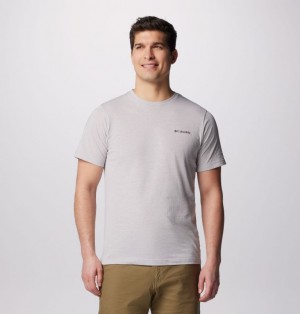 Grey Men Columbia Thistletown Hills™ Short Sleeve T Shirts | 66875514