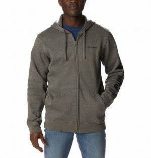 Grey Men Columbia Trek™ Full Zip Hoodie | 29482903